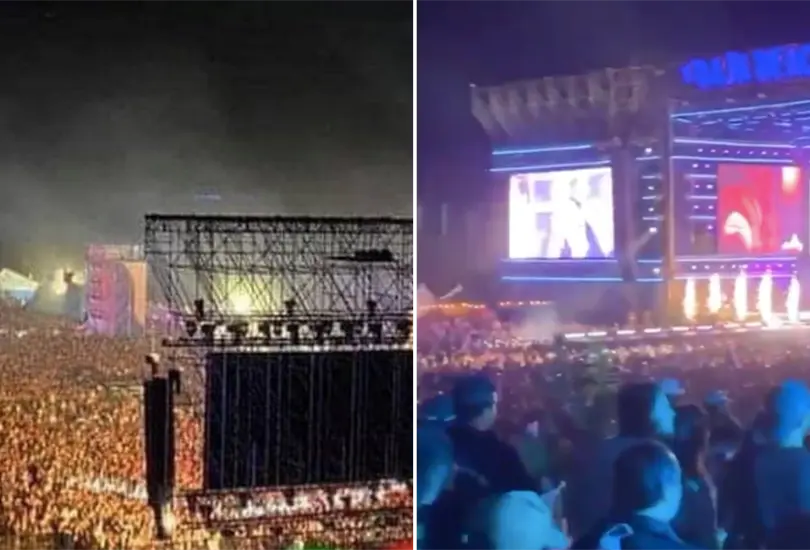 En plena tercera ola, abarrotan festival de reguet&oacute;n en Baja California