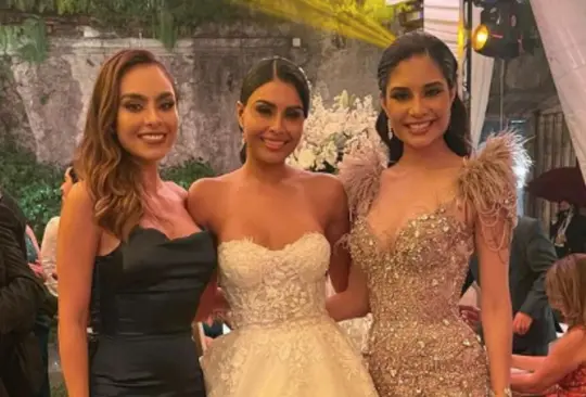 Conductora celebra boda con 300 invitados, entre ellos Geraldine Ponce Conductora celebra boda con 300 invitados, entre ellos Geraldine Ponce