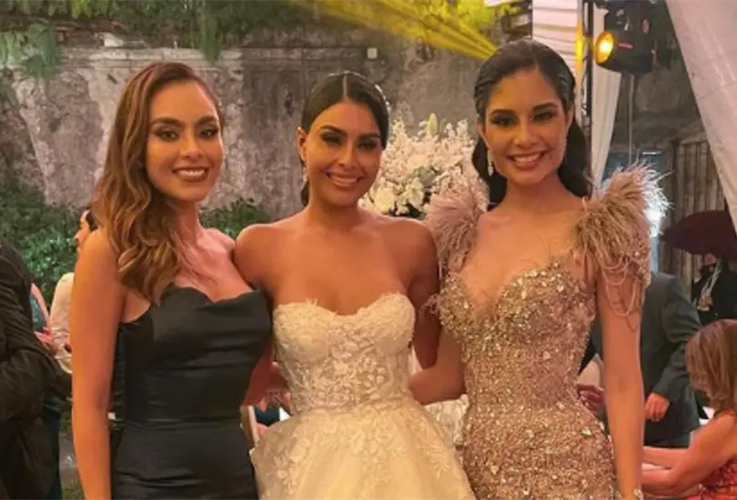 Conductora celebra boda con 300 invitados, entre ellos Geraldine Ponce