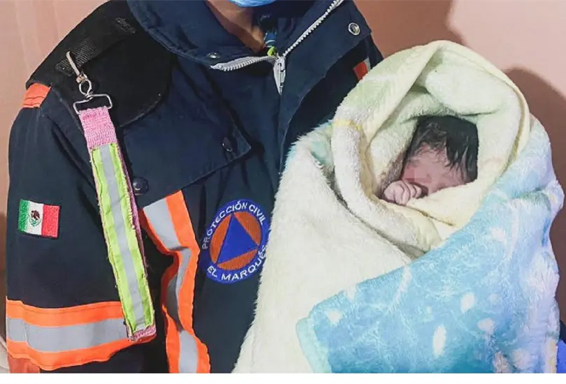 Quer&eacute;taro: Mujer da a luz a un beb&eacute; sin saber que estaba embarazada 