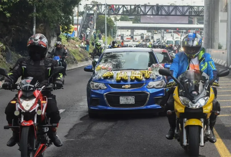 Motociclistas piden moderar la velocidad tras accidente en la M&eacute;xico-Cuernavaca