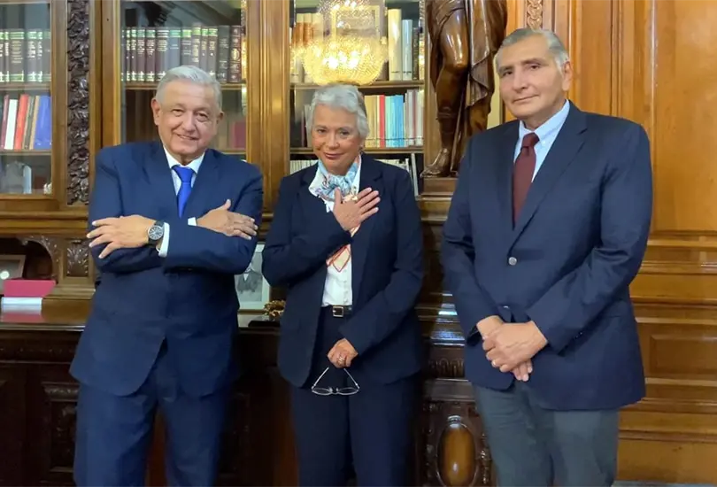 L&oacute;pez Hern&aacute;ndez releva a S&aacute;nchez Cordero en la Secretar&iacute;a de Gobernaci&oacute;n
