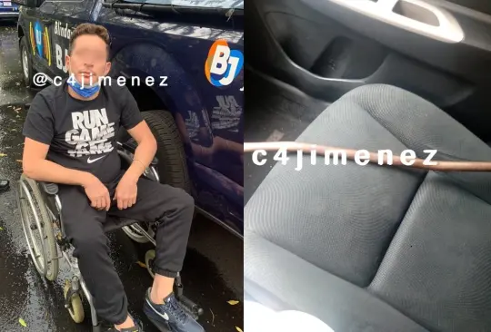 Con ayuda de un tubo, venezolano paralítico asaltaba a ciudadanos en la CDMX Con ayuda de un tubo, venezolano paralítico asaltaba a ciudadanos en la CDMX