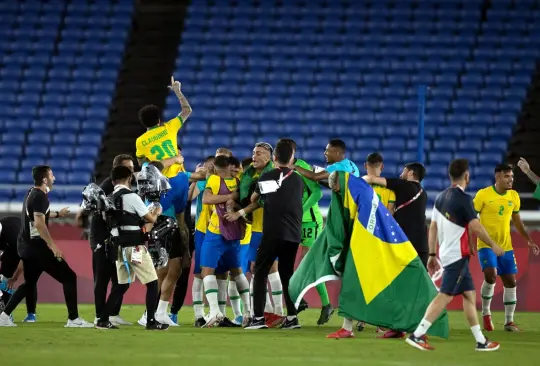 La Selección Brasileña se cuelga la de oro en el futbol olímpico