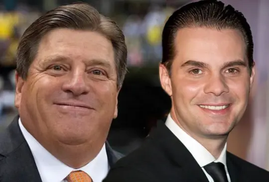 Como amigos, Christian Martinoli y Miguel Herrera en parque de diversiones Como amigos, Christian Martinoli y Miguel Herrera en parque de diversiones