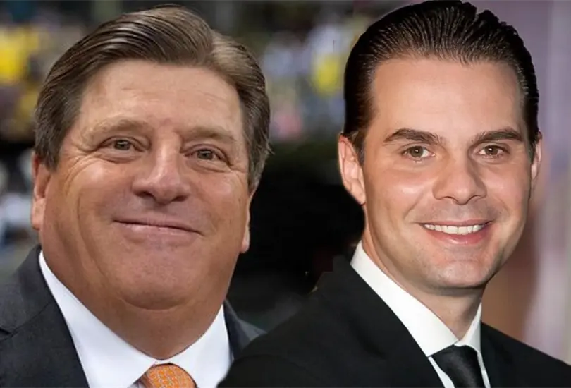 Como amigos, Christian Martinoli y Miguel Herrera en parque de diversiones Como amigos, Christian Martinoli y Miguel Herrera en parque de diversiones