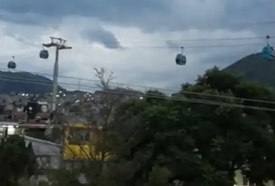 Personas con crisis nerviosa deja nueva falla en el Cablebús de la CDMX Personas con crisis nerviosa deja nueva falla en el Cablebús de la CDMX