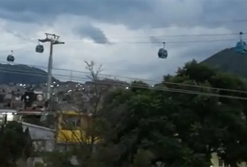 Personas con crisis nerviosa deja nueva falla en el Cableb&uacute;s de la CDMX