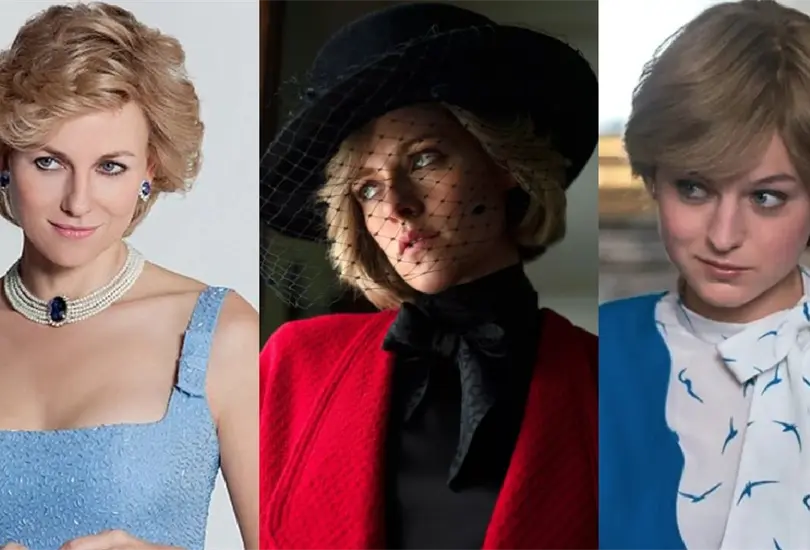 Actrices que han interpretado a la princesa Diana Actrices que han interpretado a la princesa Diana