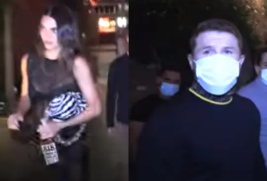 Captan a Saúl Canelo Álvarez cenando con Kendall Jenner en EU 