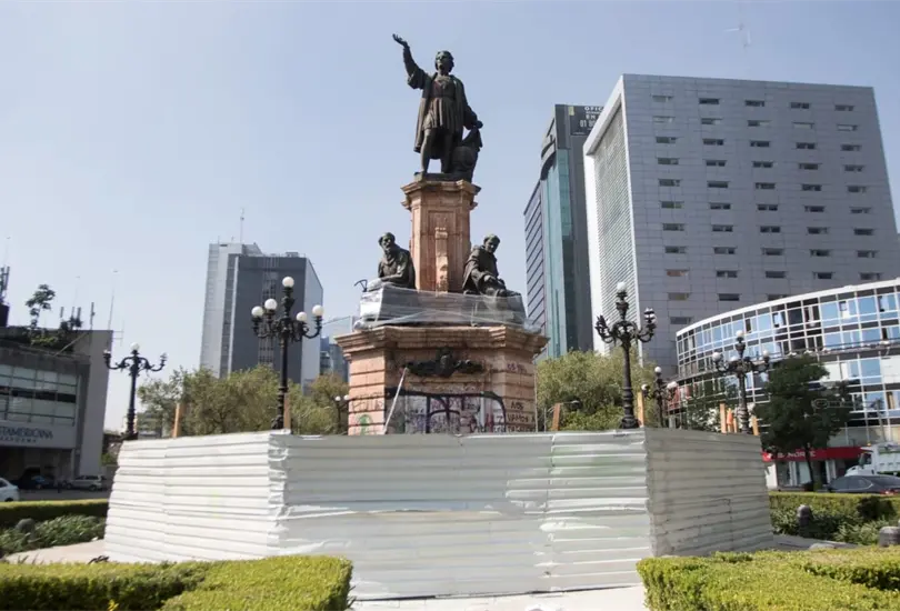 Monumento a Col&oacute;n ser&aacute; reemplazado con estatua a la mujer ind&iacute;gena en la CDMX