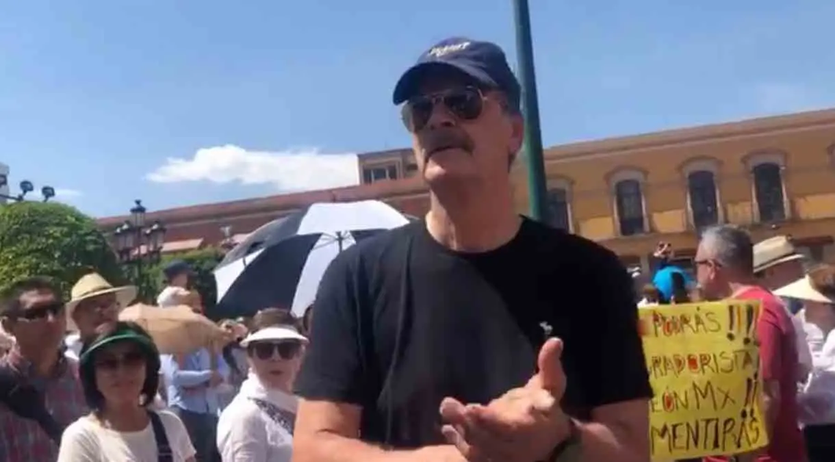 El expresidente Vicente Fox alertó que su cuenta de WhatsApp fue hackeada. Foto: Cuartoscuro