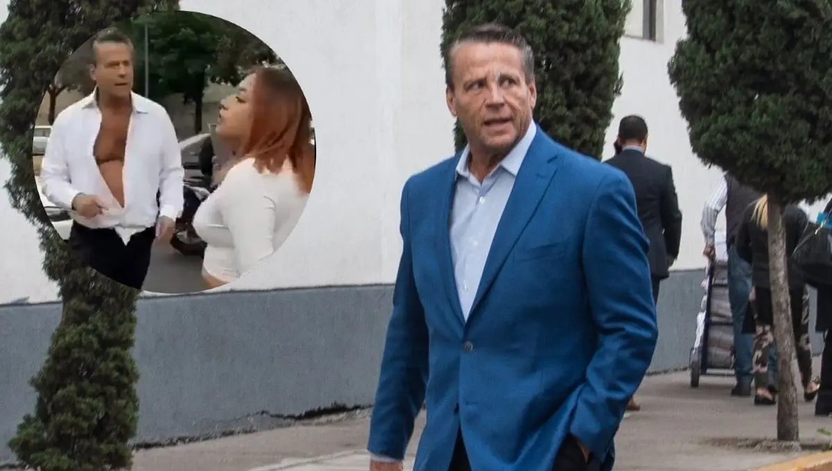 Alfredo Adame quiere que le quiten la niña a la pareja con la que se peleó. Foto: especial.