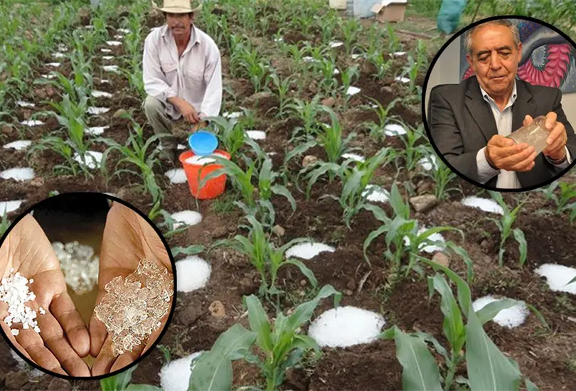 Lluvia sólida, el invento mexicano ayuda al mundo a combatir la sequía Lluvia sólida, el invento mexicano ayuda al mundo a combatir la sequía