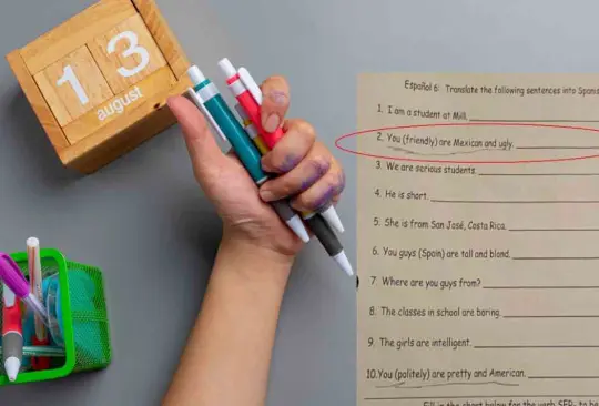 Tú eres un mexicano feo, la tarea en escuela de Estados Unidos que desató polémica por promover racismo