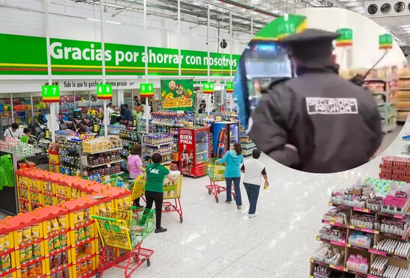 Guardia agrede a adulto mayor por no usar cubrebocas en supermercado de la CDMX