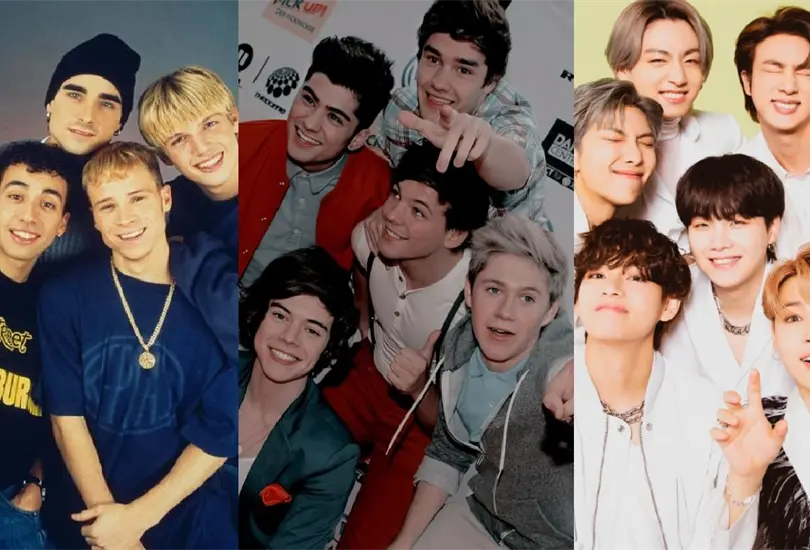 Las boy bands que han marcado la m&uacute;sica