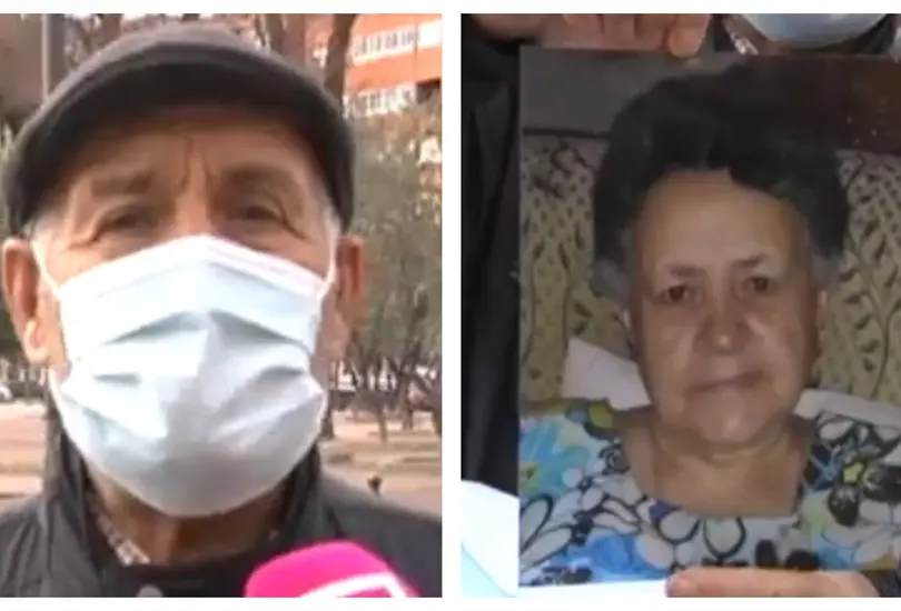 Es el recuerdo de mi se&ntilde;ora, hombre busca bufanda que le hizo su difunta esposa 