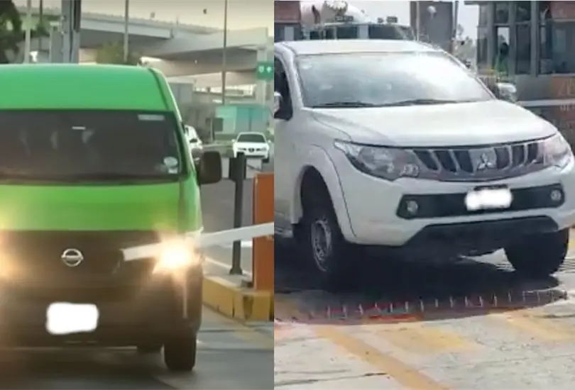 As&iacute; funciona el sistema poncha llantas en el Circuito Exterior Mexiquense