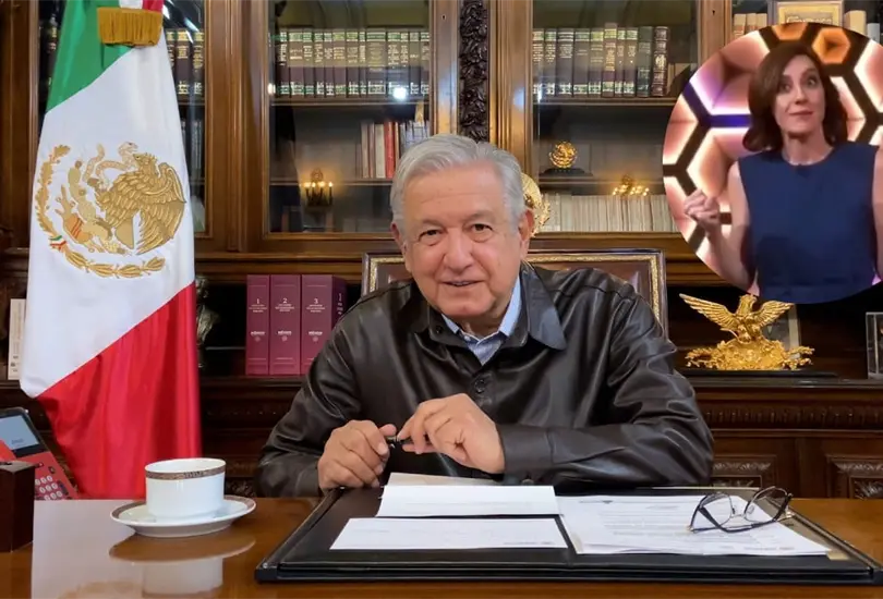 Conductora de TV en España se burla del remedio de AMLO contra Ómicron | VIDEO Conductora de TV en España se burla del remedio de AMLO contra Ómicron | VIDEO