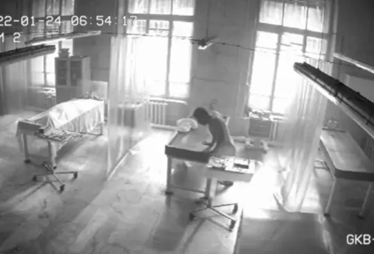La verdad detrás del VIDEO del cadáver que revive en una morgue rusa La verdad detrás del VIDEO del cadáver que revive en una morgue rusa