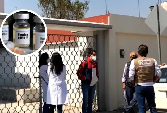 Cofepris inspecciona casa en Tlalnepantla por venta de supuestas vacunas contra COVID-19 Cofepris inspecciona casa en Tlalnepantla por venta de supuestas vacunas contra COVID-19
