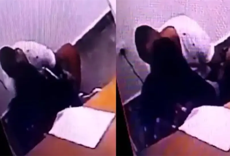 Captan a jueza besando a hombre condenado a cadena perpetua |VIDEO