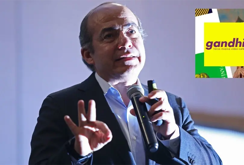 Librar&iacute;as Gandhi se deslinda de imagen publicada por Felipe Calder&oacute;n sobre otros datos