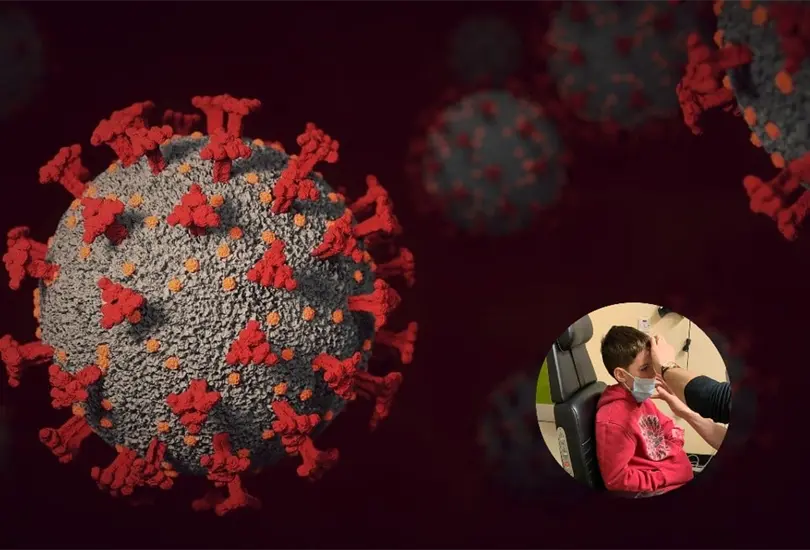 Ni&ntilde;o desarrolla COVID-Eye, una infecci&oacute;n poco com&uacute;n atribuida al coronavirus