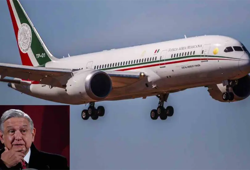 AMLO presenta dos posibilidades para el avi&oacute;n presidencial al no hallar comprador 