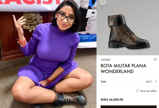 La diputada panista Ana Villagrán aseguró que se trata de botas hechizas que compró en La Lagunilla La diputada panista Ana Villagrán aseguró que se trata de botas hechizas que compró en La Lagunilla