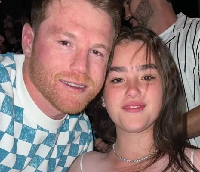 El boxeador llam&oacute; a su hija 'Cinnamon' en referencia al sobrenombre con el que &eacute;l es conocido: 'Canelo'.