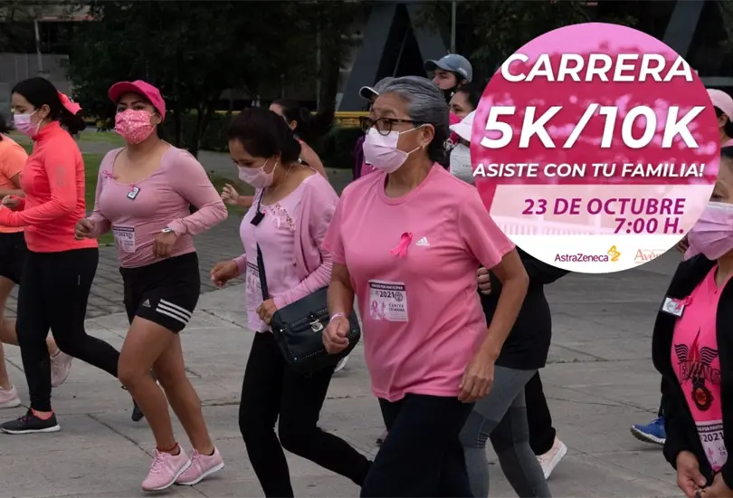La carrera se llevar&aacute; a cabo el pr&oacute;ximo 23 de octubre como parte de las actividades que el IMSS realizar&aacute; para conmemorar el D&iacute;a Mundial del C&aacute;ncer de Mama