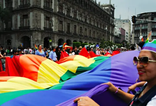 La comunidad LGBTIQ celebró este triunfo en el Estado de México Créditos: Cuartoscuro 