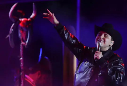 Christian Nodal daría un concierto en el Zócalo de la CDMX. 