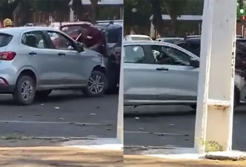 Hombre es atropellado en pelea de tránsito. Hombre es atropellado en pelea de tránsito.