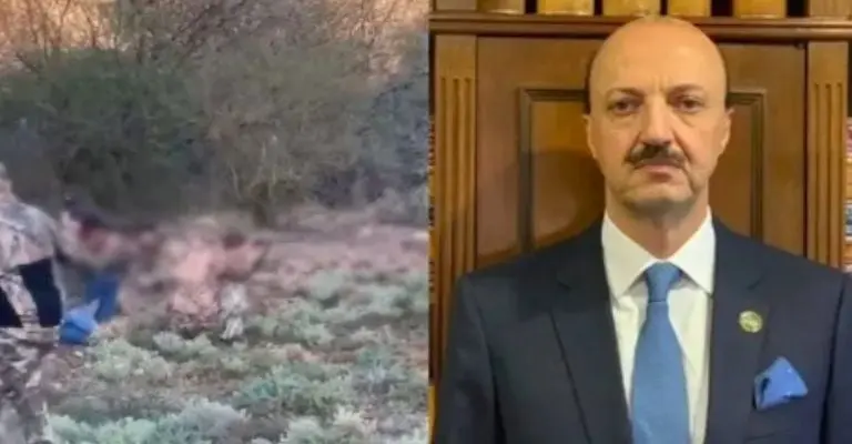 El cazador Canales Najjar fue atacado por el búfalo tras haberle disparado Créditos: Especial