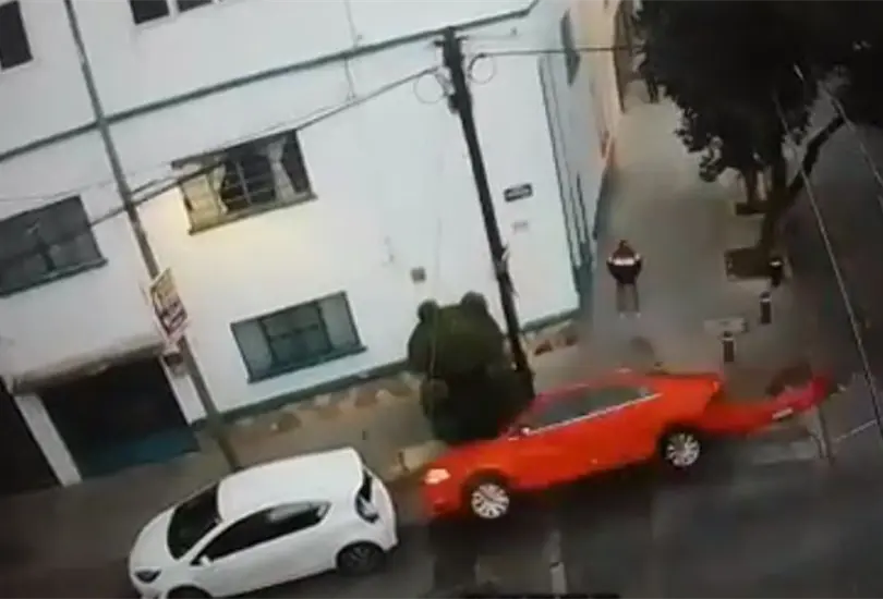 El choque de los venezolanos en la CDMX. 