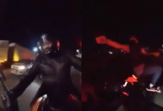 La víctima pudo huir a toda velocidad Créditos: Especial 