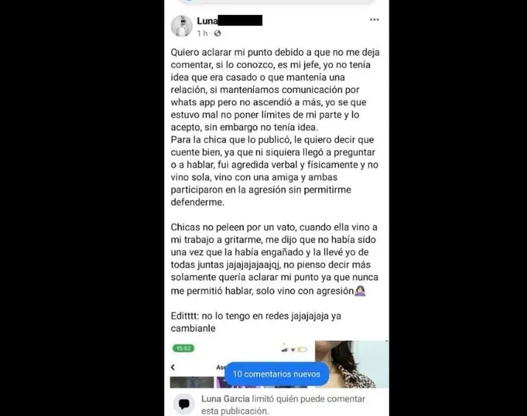Secretaría se defiende de acusaciones (Facebook)
