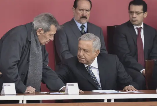 Muñoz Ledo pidió a AMLO que se vaya a su rancho. Muñoz Ledo pidió a AMLO que se vaya a su rancho.