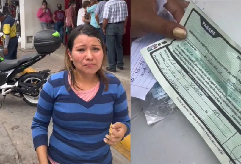 La anciana le pidi&oacute; sus pertenencias a la mujer para que fuera a cambiarle un cheque sin fondos