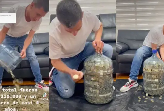 La pareja logró reunir poco más de 35 mil pesos mexicanos Créditos: Captura de video La pareja logró reunir poco más de 35 mil pesos mexicanos Créditos: Captura de video