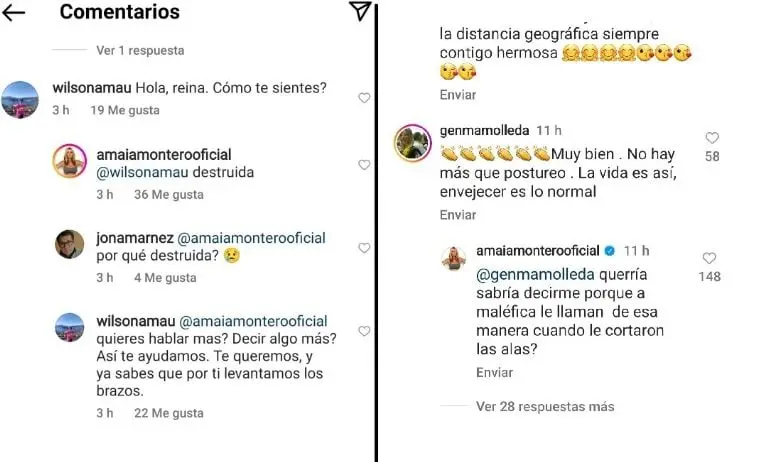 Amaia Montero preocupa a sus fans (Instagram)