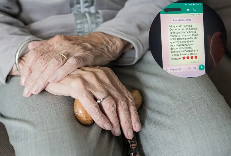 La abuelita conmovi&oacute; los corazones de los internautas, luego de que se hiciera viral su historia 