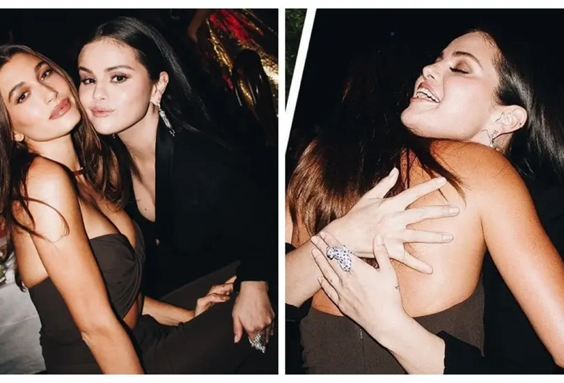 Selena G&oacute;mez y Hayley Bieber posan juntas