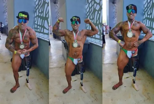 Paul Villafuerte se preparó por tres meses para llevarse el triunfo Créditos: Facebook Paul Villafuerte se preparó por tres meses para llevarse el triunfo Créditos: Facebook