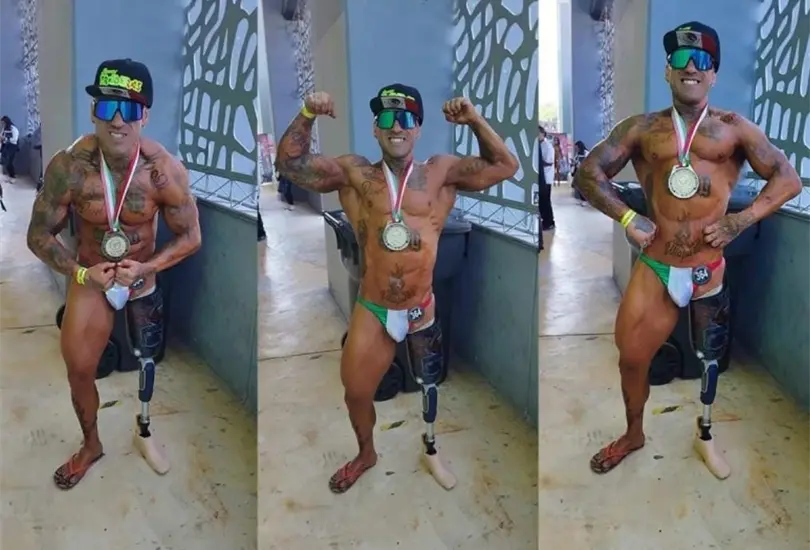 Paul Villafuerte se preparó por tres meses para llevarse el triunfo Créditos: Facebook Paul Villafuerte se preparó por tres meses para llevarse el triunfo Créditos: Facebook