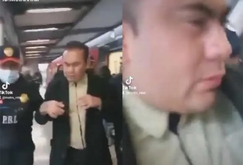 El conductor del Metro fue removido de su cargo Cr&eacute;ditos: Captura de pantalla 