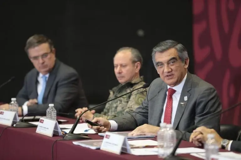 Américo Villareal en la presentación del Plan de Apoyo a Tamaulipas - Especial